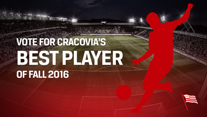 Who was Cracovia’s best player of fall 2016?