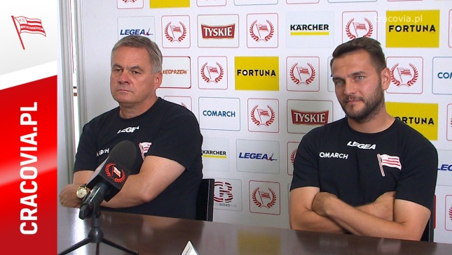 Press conference ahead of KF Shkëndija 79 Tetowo - Cracovia