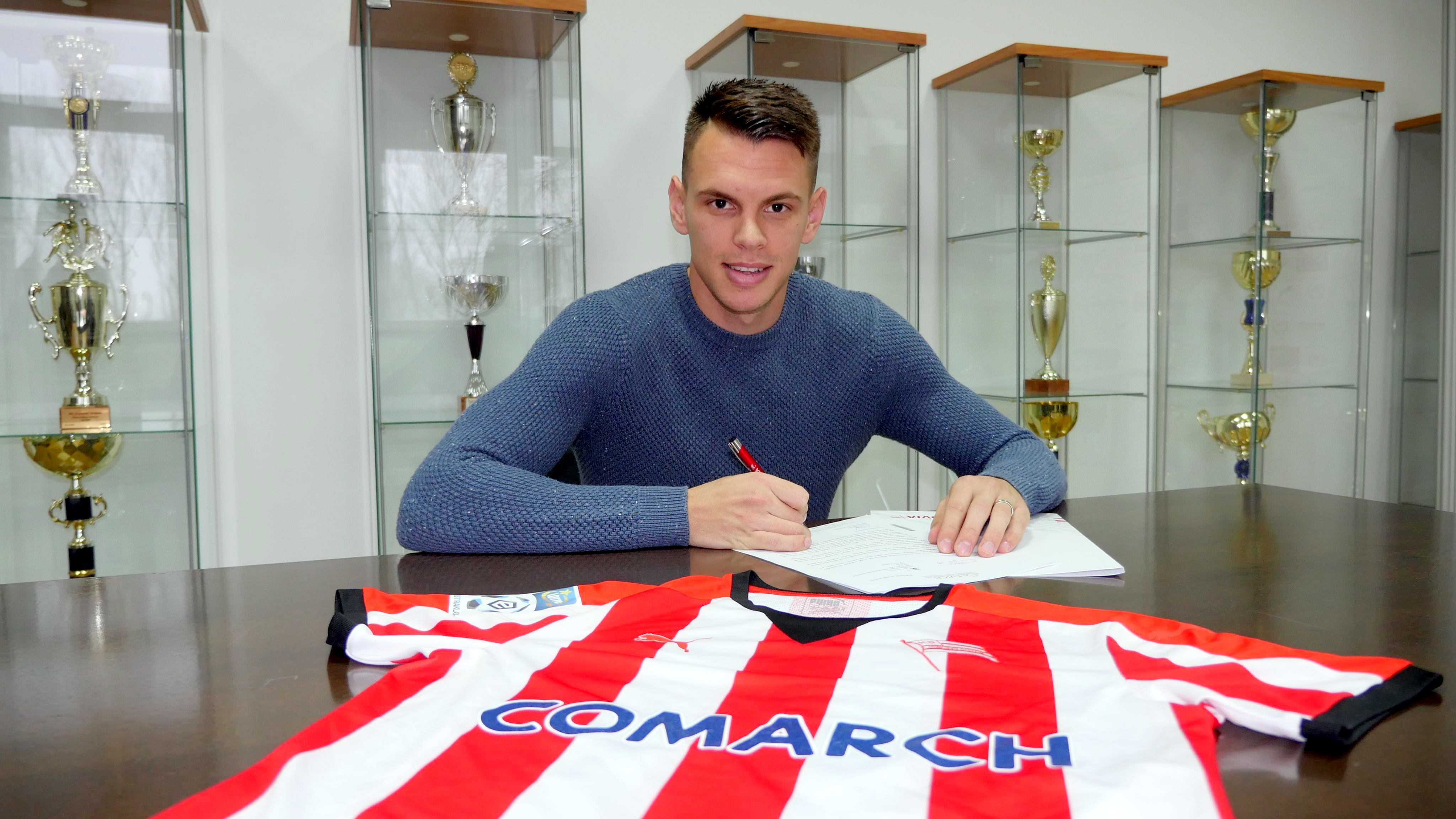 Cracovia complete signing of Antonini Čulina!