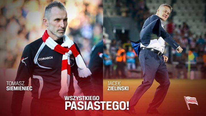 Wszystkiego najlepszego dla trenera i kierownika Cracovii!