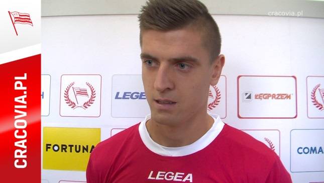 Krzysztof Piątek: Chcę strzelać bramki dla Cracovii w każdym meczu 