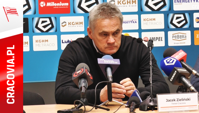 Jacek Zieliński po meczu z Zagłębiem Lubin