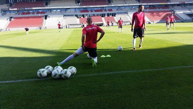 Ostatni trening przed rewanżowym meczem z KF Shkendija Tetowo