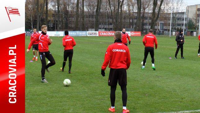 Ostatni trening przed Piastem Gliwice
