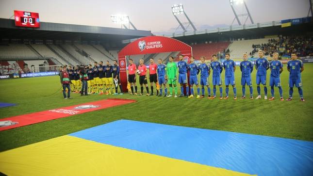 Ukraina zagrała z Kosowem #NaStadionie Cracovii [FOTO]