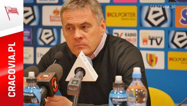 Trener Jacek Zieliński po meczu z Koroną Kielce