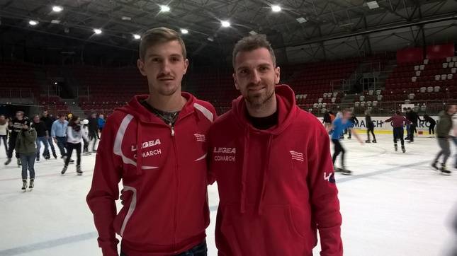 Sportowcy Cracovii zrobili furorę na ślizgawce!