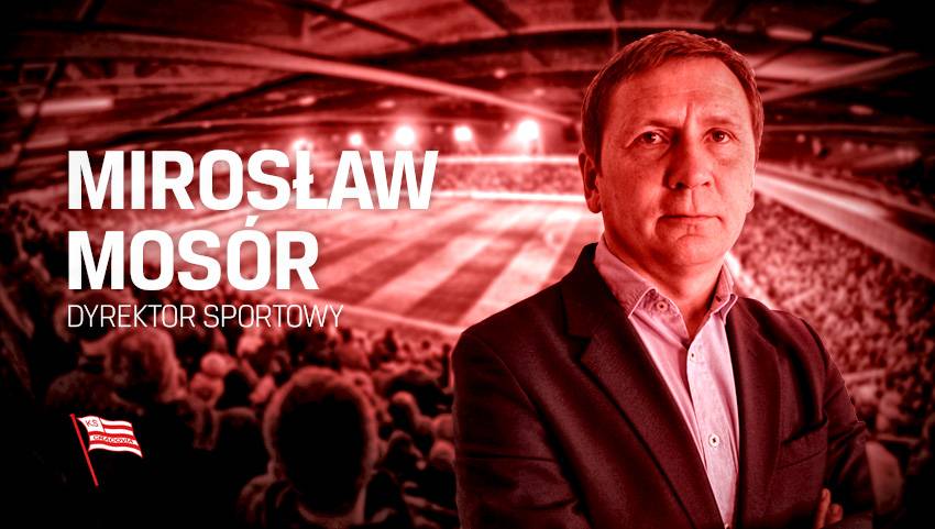 Mirosław Mosór dyrektorem sportowym Cracovii!