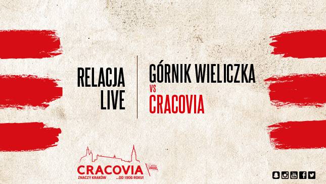 SPARING: Górnik Wieliczka - Cracovia [LIVE]
