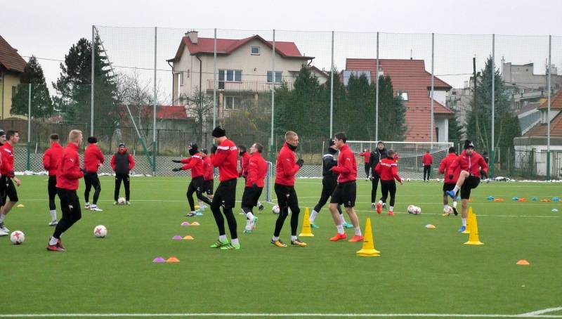 Dalsza część przygotowań do niedzielnego meczu [FOTO]