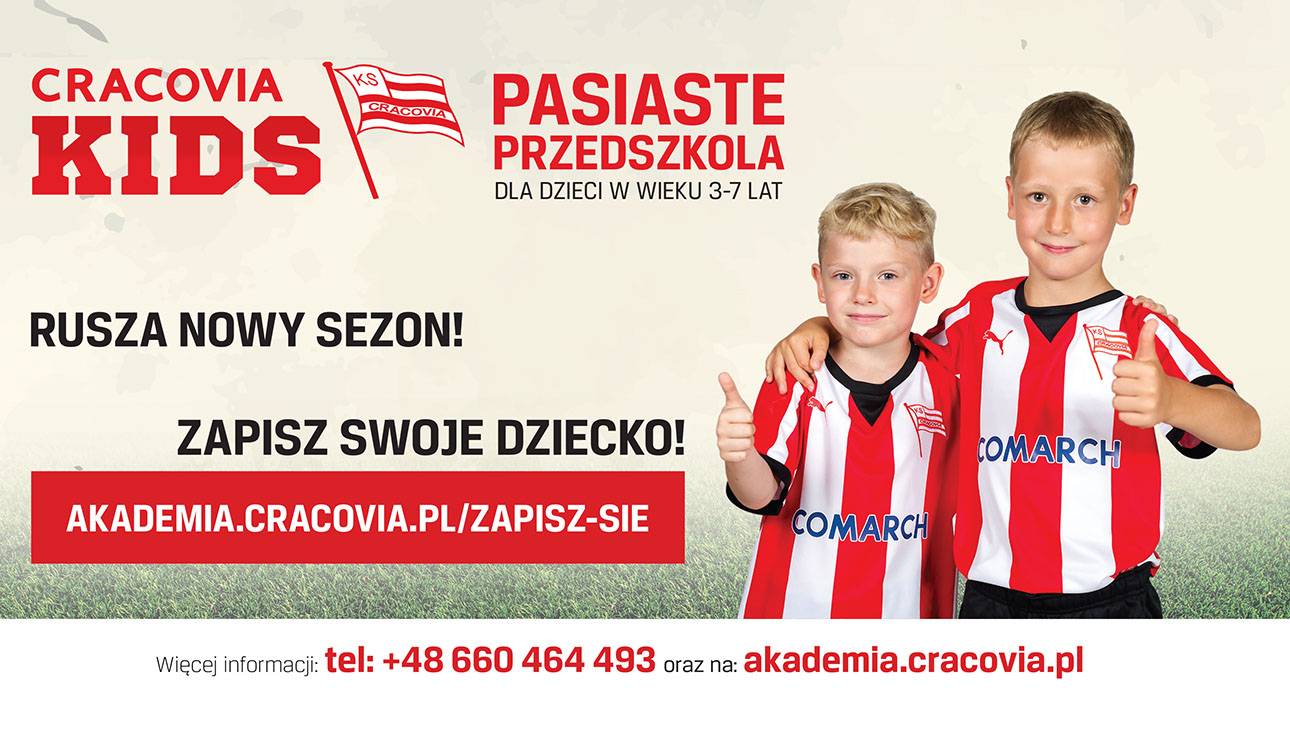 Trwają zapisy na drugi sezon Cracovia Kids!