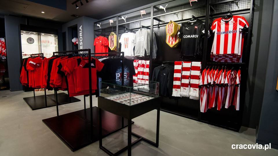 Tak wygląda nowy sklep Cracovii! [GALERIA]