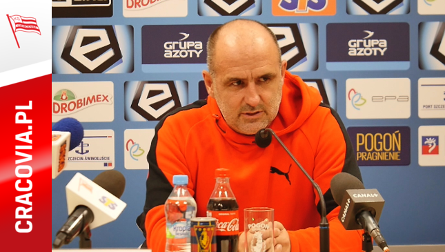 Trener Michał Probierz po zwycięstwie nad Pogonią Szczecin 