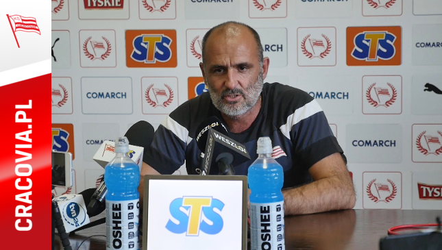 Konferencja prasowa przed meczem z Sandecją