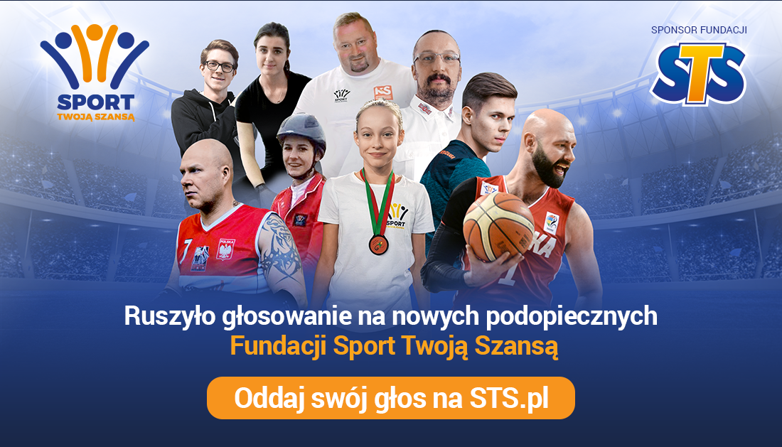 Druga edycja głosowania na podopiecznych fundacji Sport Twoją Szansą