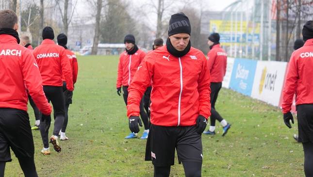 Przygotowania do sobotniego meczu trwają [FOTO]