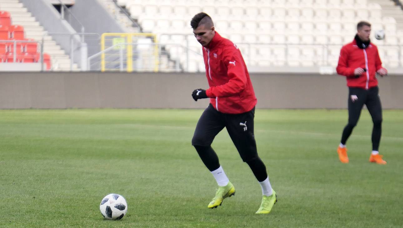 Ostatni trening Pasów przed wyjazdem do Lubina [FOTO]