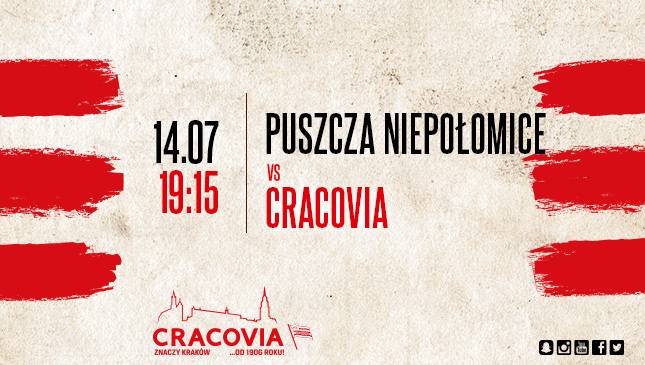 SPARING: Puszcza Niepołomice - Cracovia, godz. 19:15