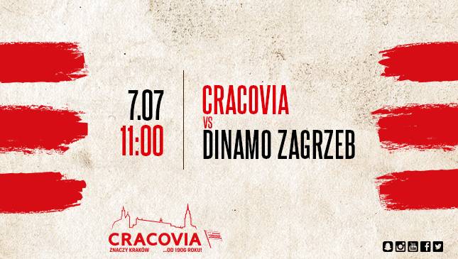 Sparing: Cracovia - Dinamo Zagrzeb, godz. 11:00