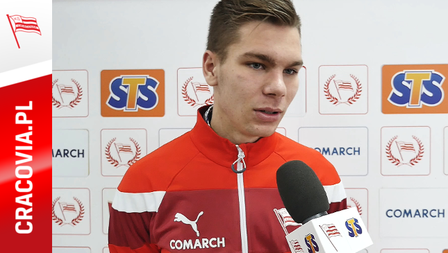 S.Strózik: Rozwijam się w Cracovii i chcę to robić dalej 