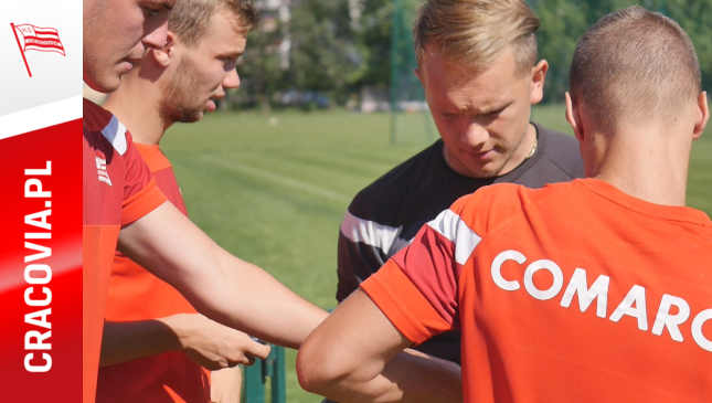 Trening przed meczem z Pogonią Szczecin 