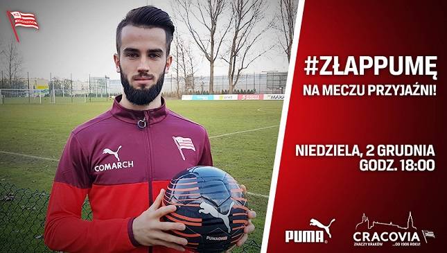 #ZłapPumę na meczu przyjaźni!