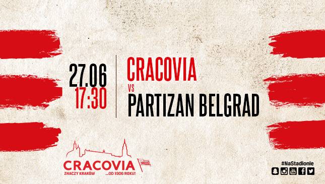 SPARING: Cracovia - Partizan Belgrad, godz. 17:30