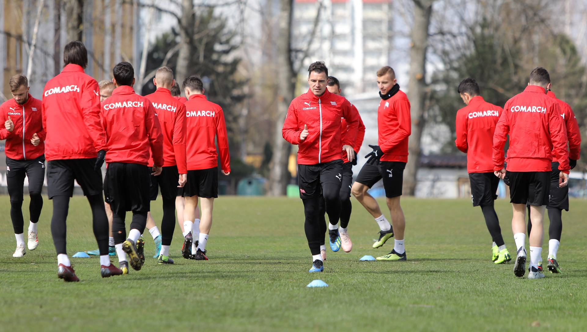Pasy trenują przed meczem z Górnikiem Zabrze [FOTO]
