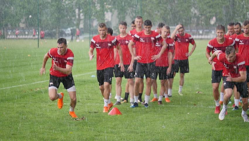Przygotowania do meczu z Lechem trwają [FOTO]