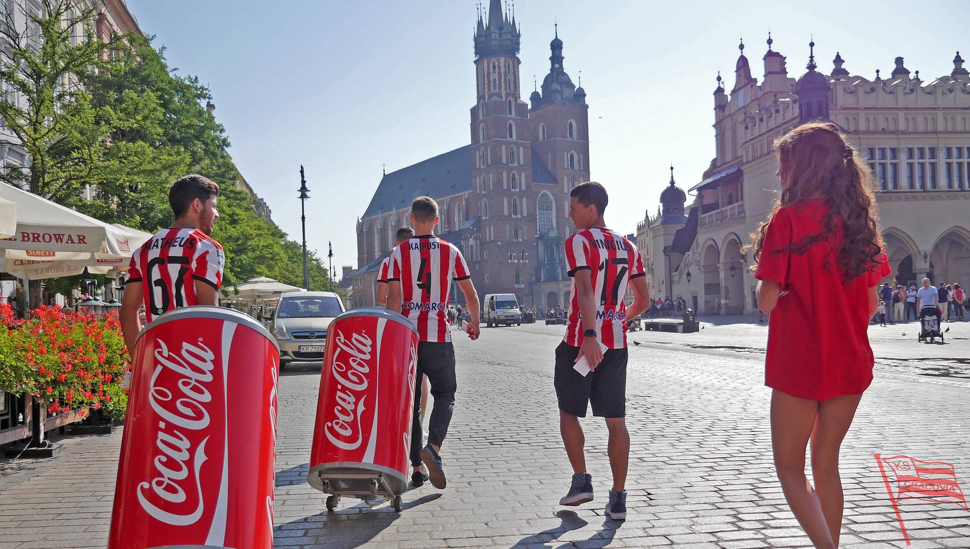 Cracovia znaczy Kraków - nasi piłkarze promują 1000. mecz w Ekstraklasie!