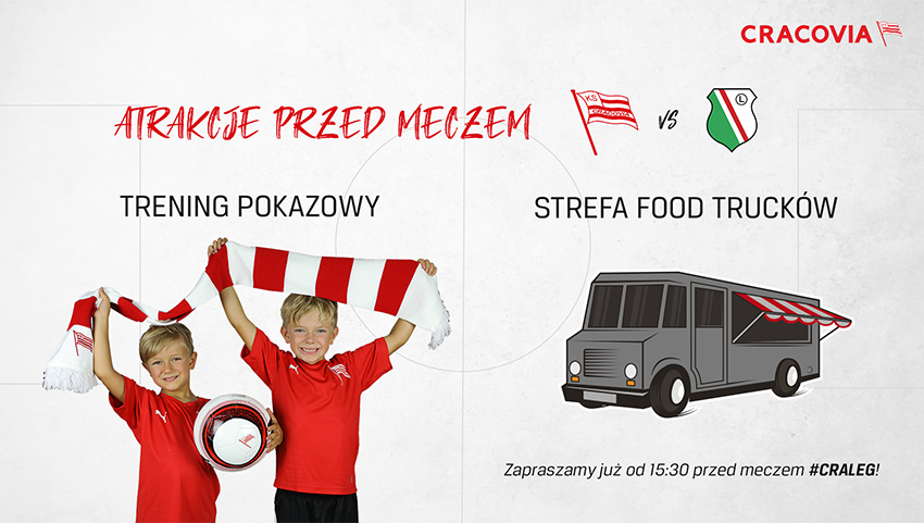 Atrakcje przed meczem Pasów z Legią Warszawa