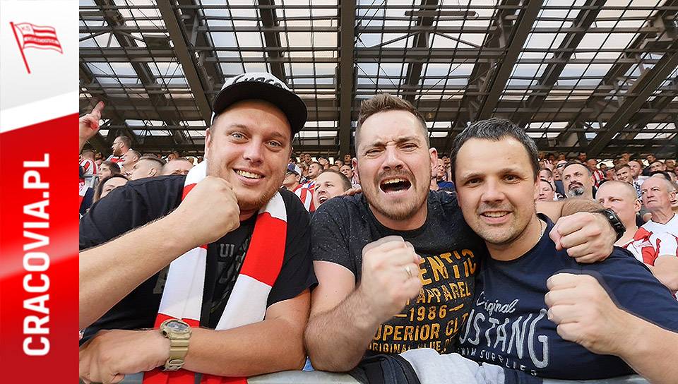 Cracovia i już! Dziękujemy Kibicom! 