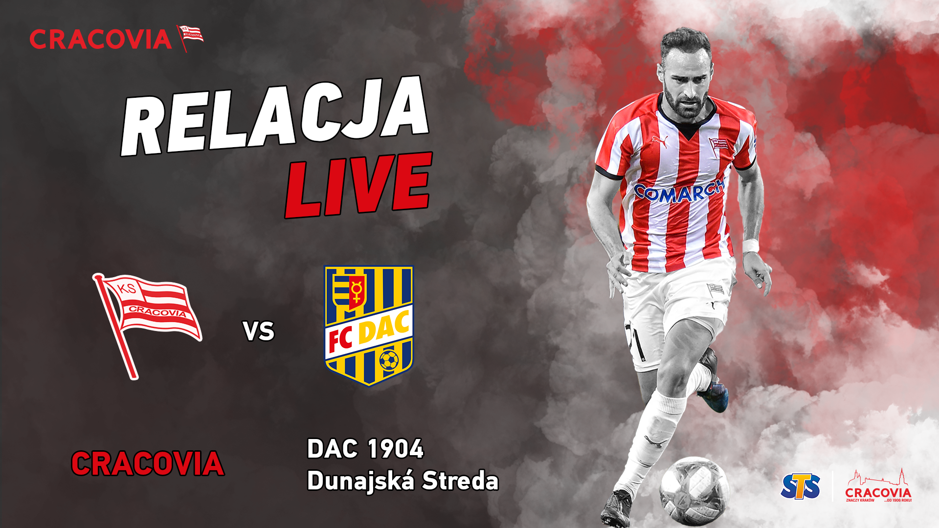 Cracovia - DAC 1904 Dunajská Streda [RELACJA LIVE]
