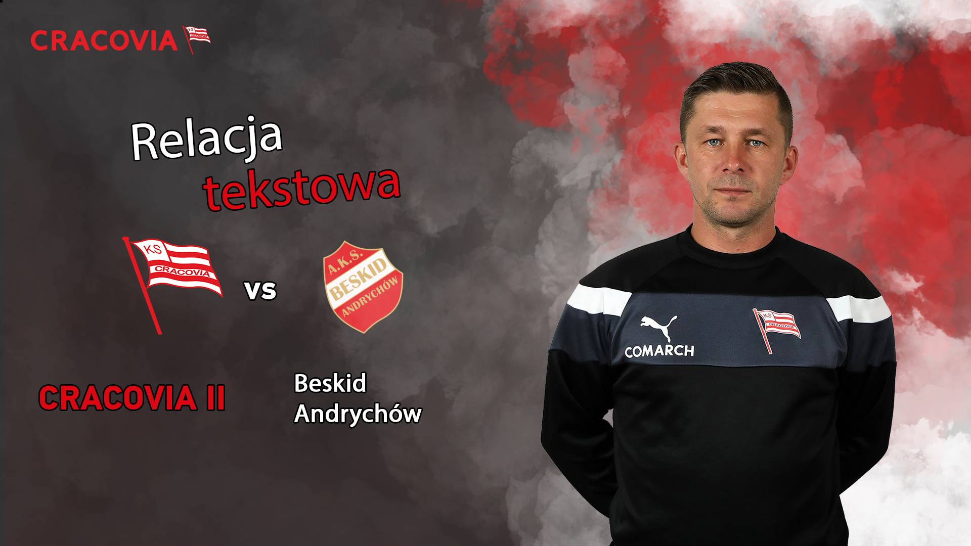 Cracovia II - Beskid Andrychów [Relacja LIVE]