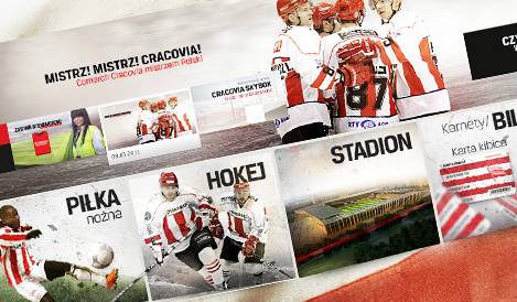 Internauci docenili stronę www Cracovii!