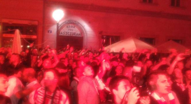 Cracovia świętowała na Rynku Głównym