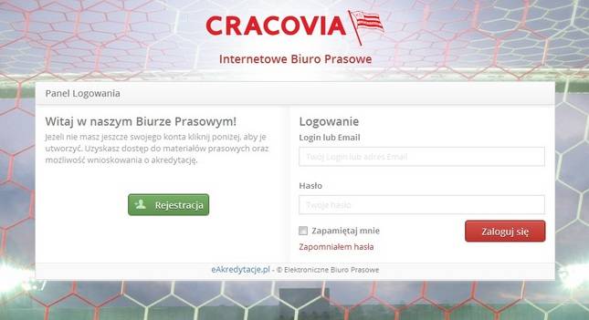 Cracovia ma Internetowe Biuro Prasowe