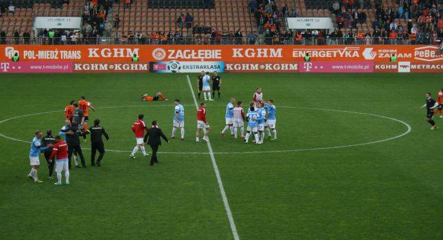 Zwycięski debiut Mirosława Hajdy! Zagłębie Lubin - Cracovia 1:2