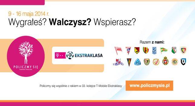 Wygrałeś? Walczysz? Wspierasz? Kluby Ekstraklasy w akcji "Policzmy się"
