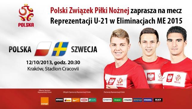 Bilety na mecz Polska U-21 - Szwecja U-21 wciąż w sprzedaży