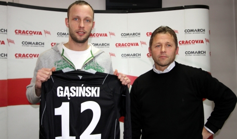 Szymon Gąsiński oficjalnie w Cracovii