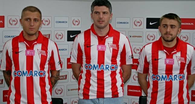 Prezentacja trzech nowych zawodników Cracovii