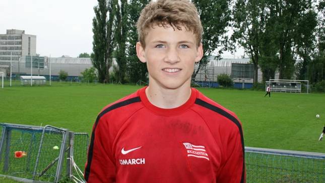 Młody bramkarz na testach w Cracovii