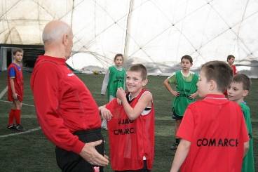 Trener Lenczyk poprowadził trening (foto)