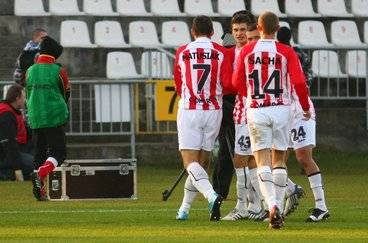 Cracovia poleciała na Cypr